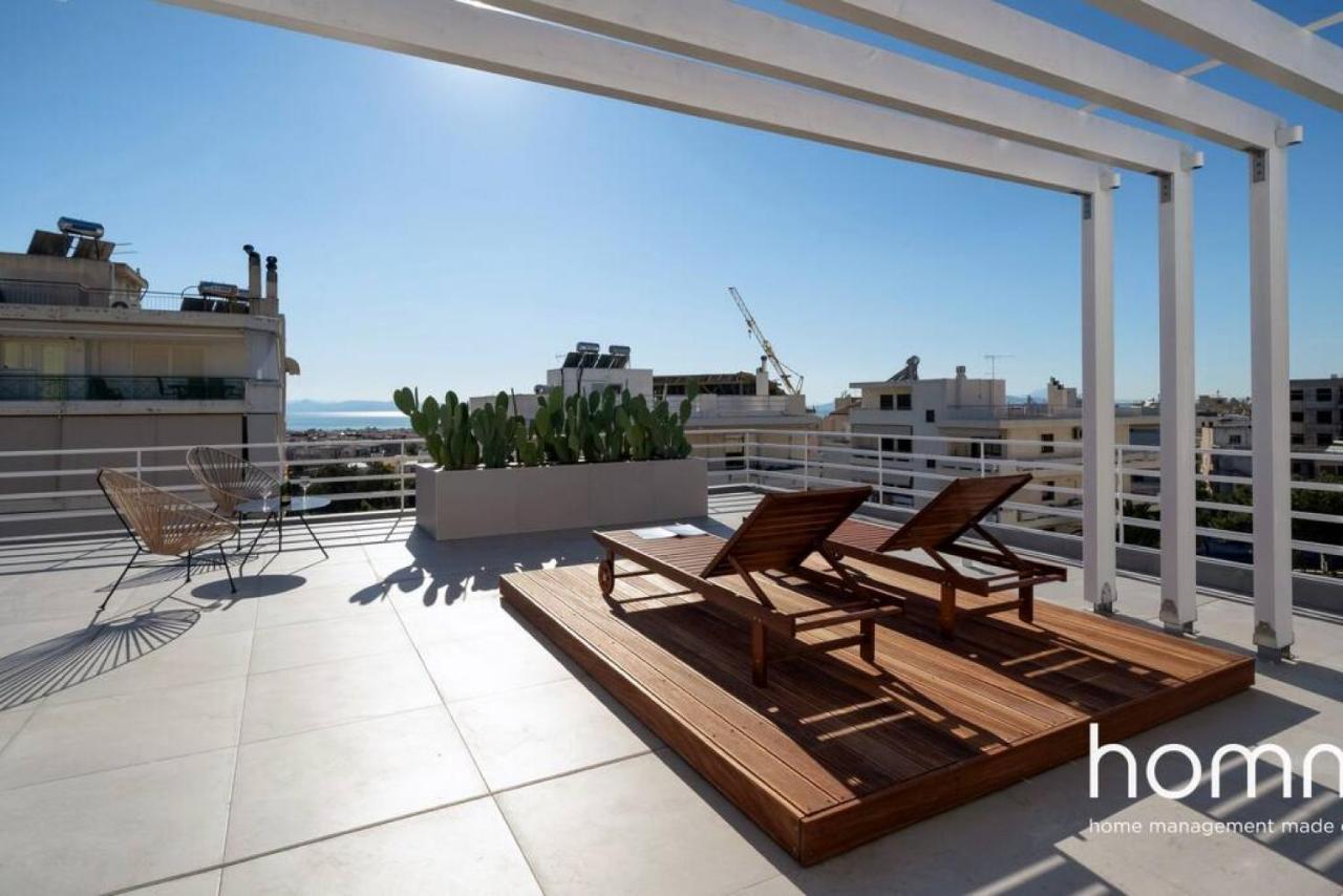 Brand New Homm Penthouse In Ano Glyfada, Dilou Appartamento Atene Esterno foto