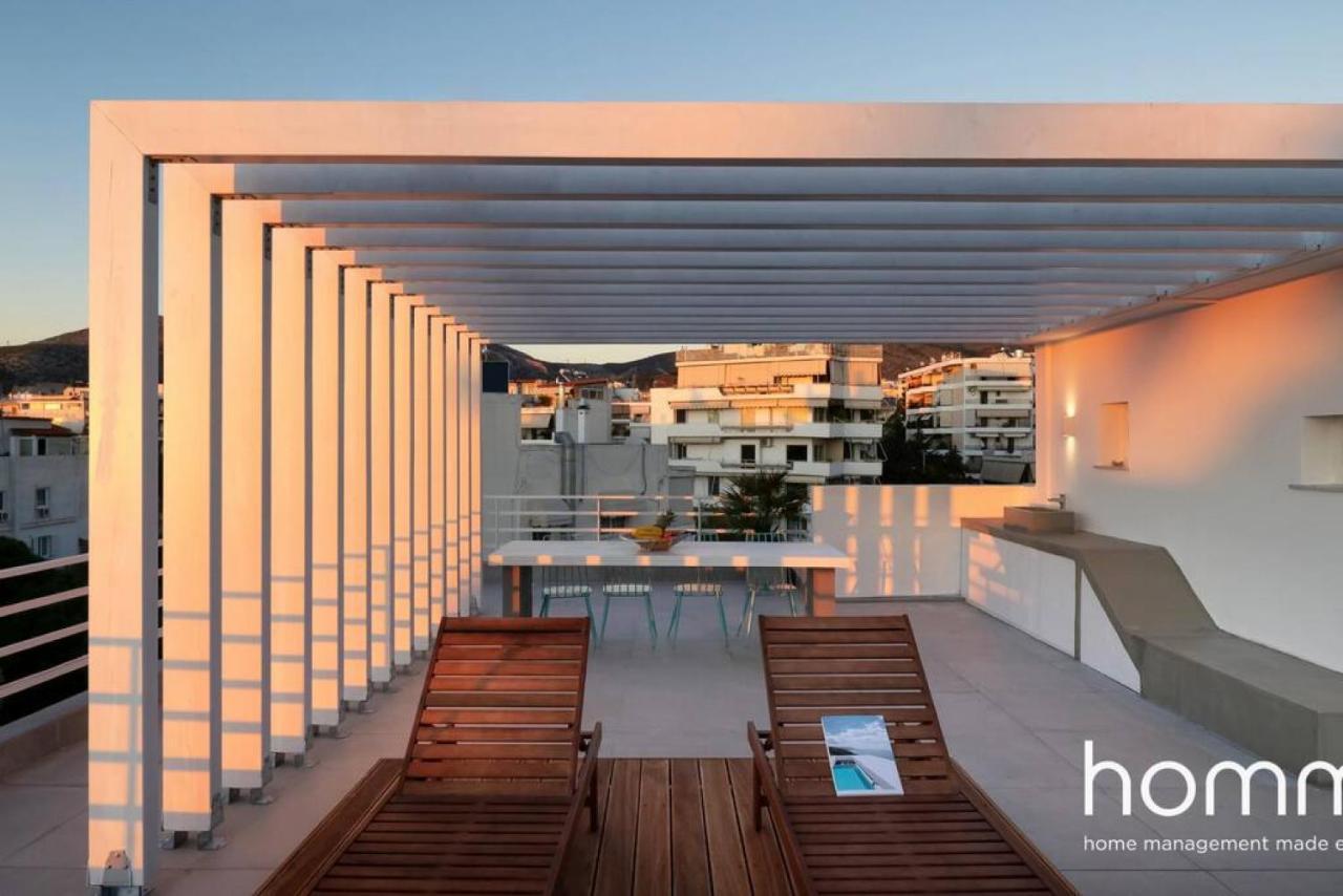 Brand New Homm Penthouse In Ano Glyfada, Dilou Appartamento Atene Esterno foto