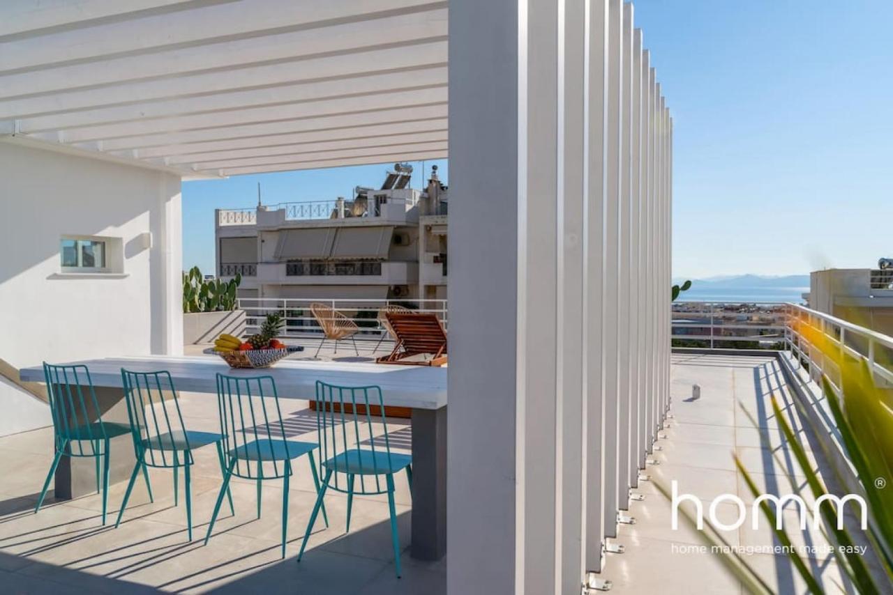 Brand New Homm Penthouse In Ano Glyfada, Dilou Appartamento Atene Esterno foto