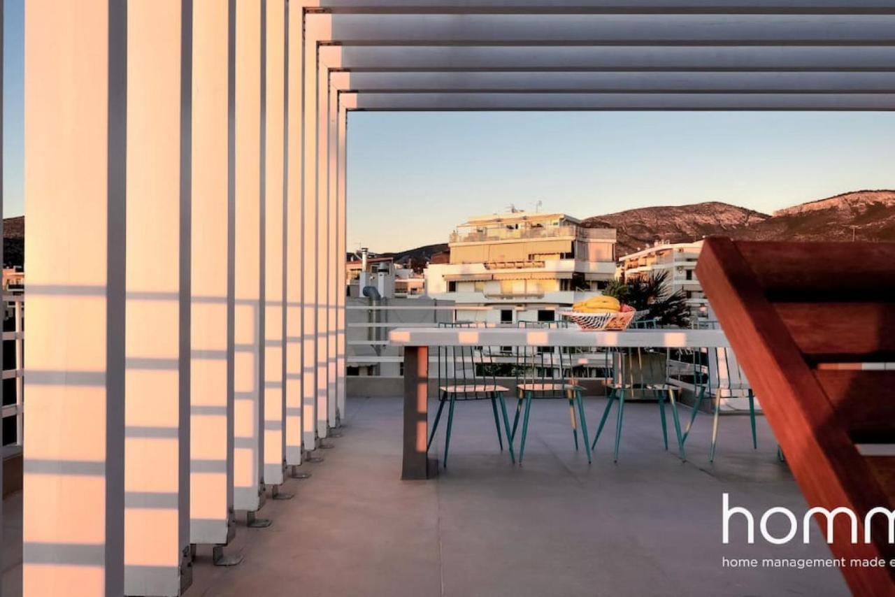 Brand New Homm Penthouse In Ano Glyfada, Dilou Appartamento Atene Esterno foto
