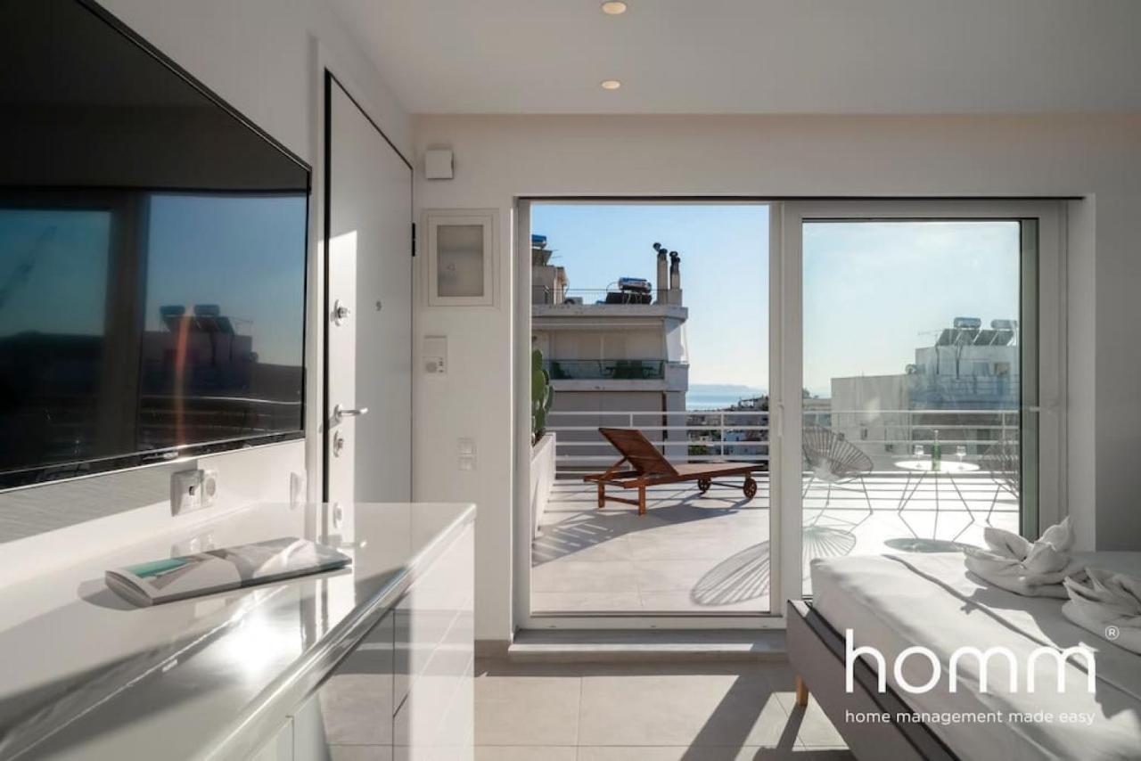 Brand New Homm Penthouse In Ano Glyfada, Dilou Appartamento Atene Esterno foto
