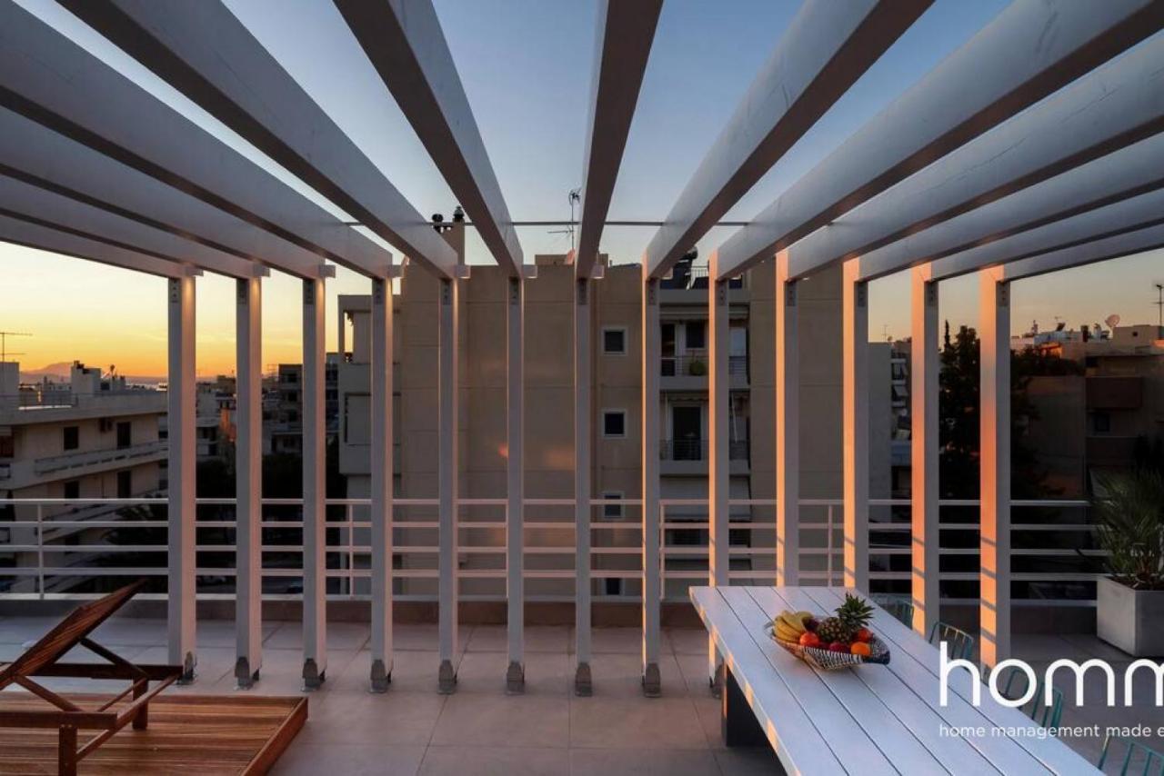 Brand New Homm Penthouse In Ano Glyfada, Dilou Appartamento Atene Esterno foto