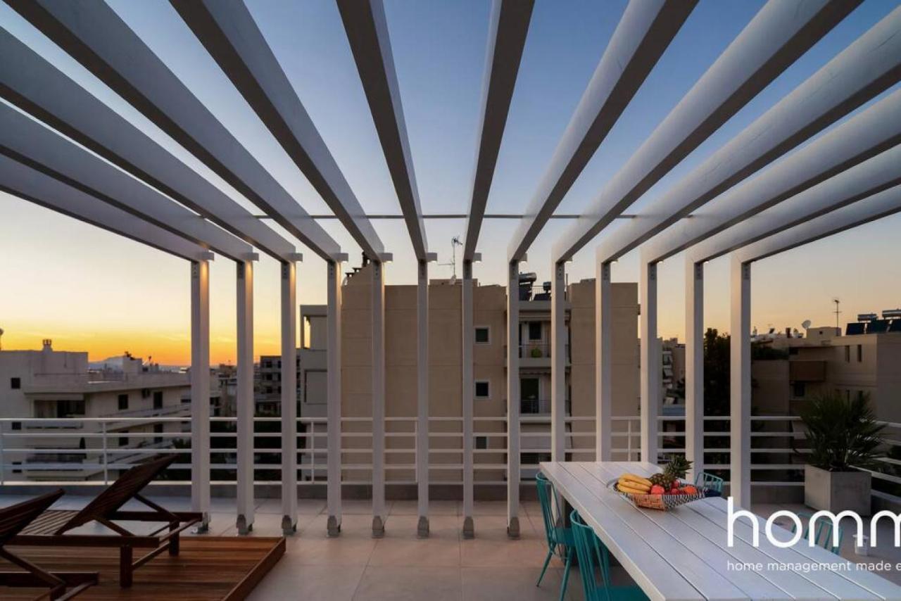 Brand New Homm Penthouse In Ano Glyfada, Dilou Appartamento Atene Esterno foto
