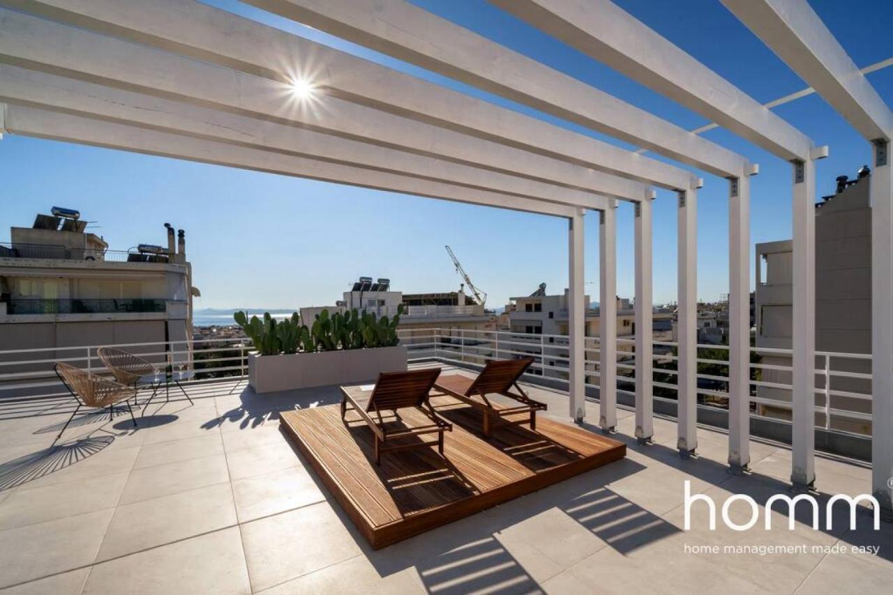 Brand New Homm Penthouse In Ano Glyfada, Dilou Appartamento Atene Esterno foto